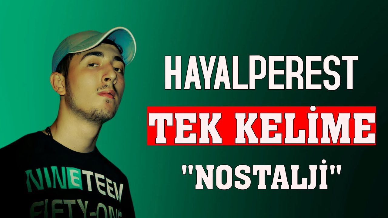 Hayalperest – Tek Kelime Şarkı Sözleri